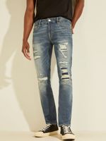 Eco Destroyed Skinny Jeans