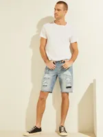 Eco Slim Denim Shorts