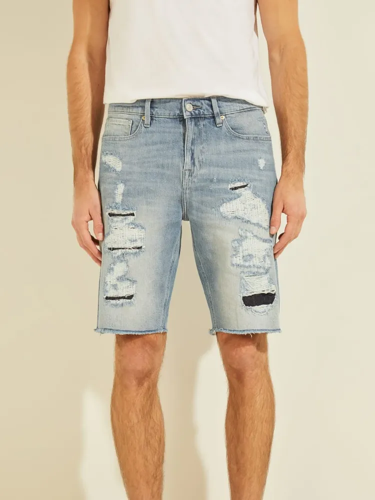 Eco Slim Denim Shorts