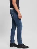 Eco Cashmere-Blend Chris Skinny Jeans