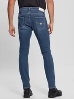 Eco Cashmere-Blend Chris Skinny Jeans