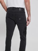 Embroidered Tapered Jeans