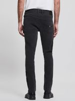 Embroidered Tapered Jeans