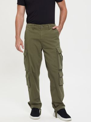 Chevron Cargo Pants