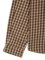 Plaid Button-Up Shirt