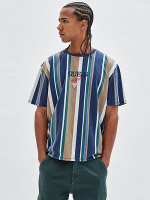 GUESS Originals Eco Vertical Striped Tee