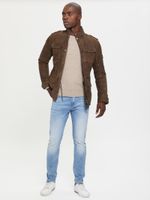 Suede Utility Jacket