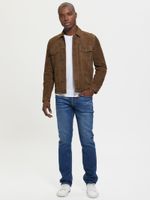 Suede Trucker Jacket