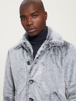 Faux-Fur Peacoat