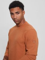 Myles Waffle Long-Sleeve Tee