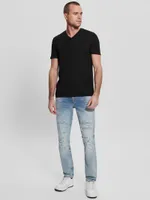 Gauze V-Neck Tee