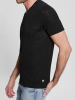 Gauze V-Neck Tee