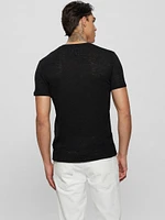 Gauze V-Neck Tee