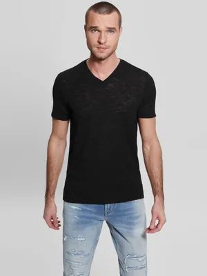 Gauze V-Neck Tee
