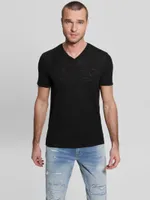 Gauze V-Neck Tee