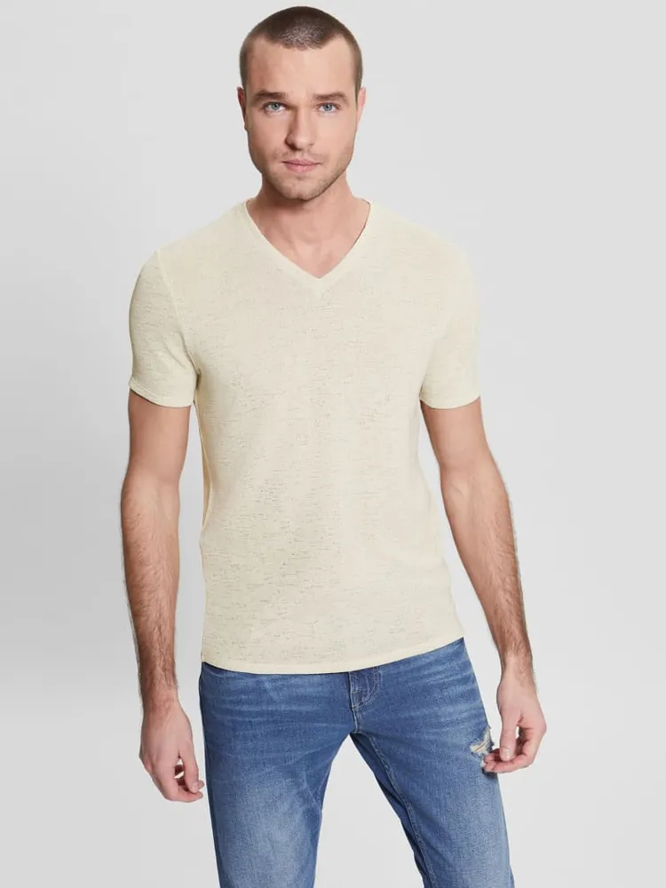 Gauze V-Neck Tee