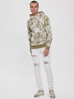 Alberico Model Collage Fleece Hoodie