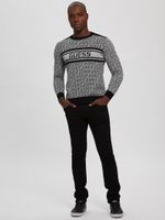 Eco Palmer Jacquard Logo Sweatshirt