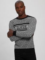 Eco Palmer Jacquard Logo Sweatshirt