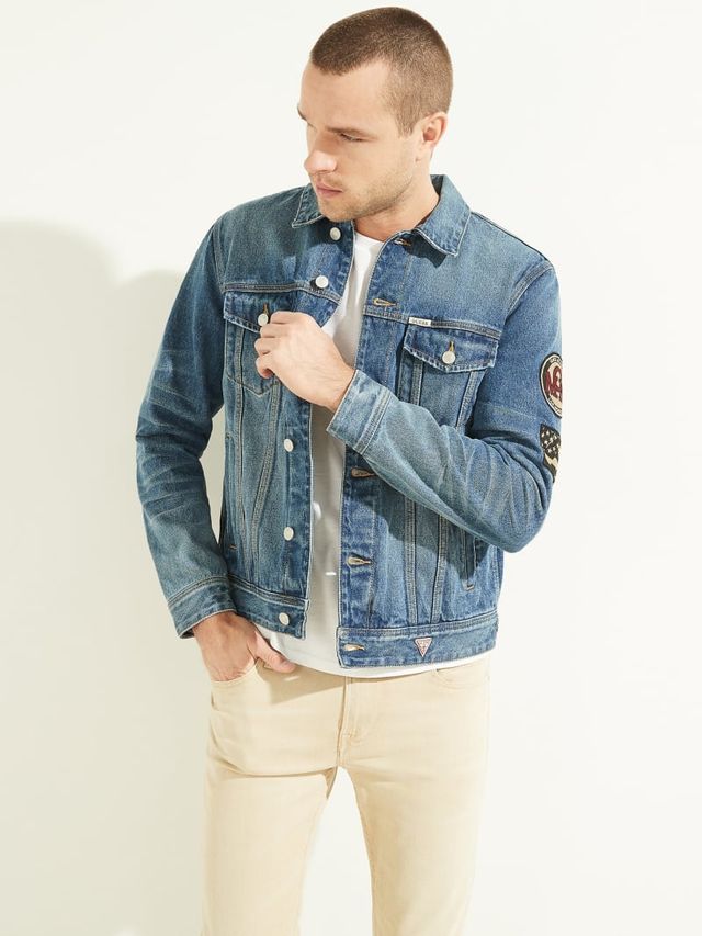 Dillon Light-Wash Denim Jacket