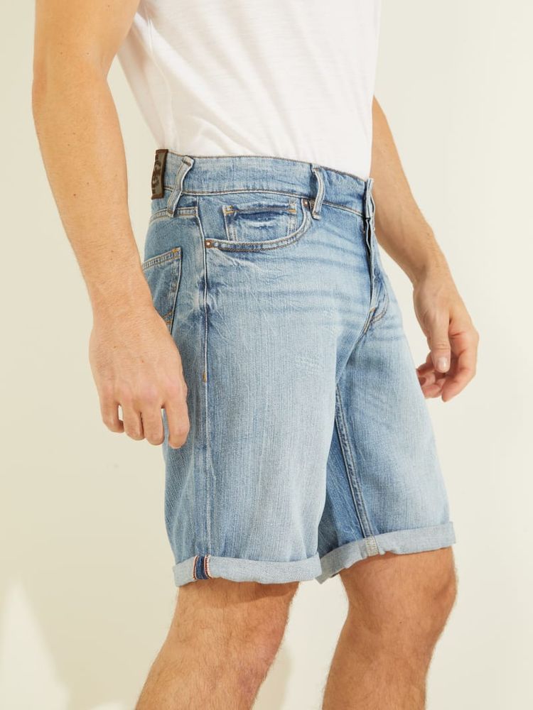 Eco Sonny Faded Denim Shorts