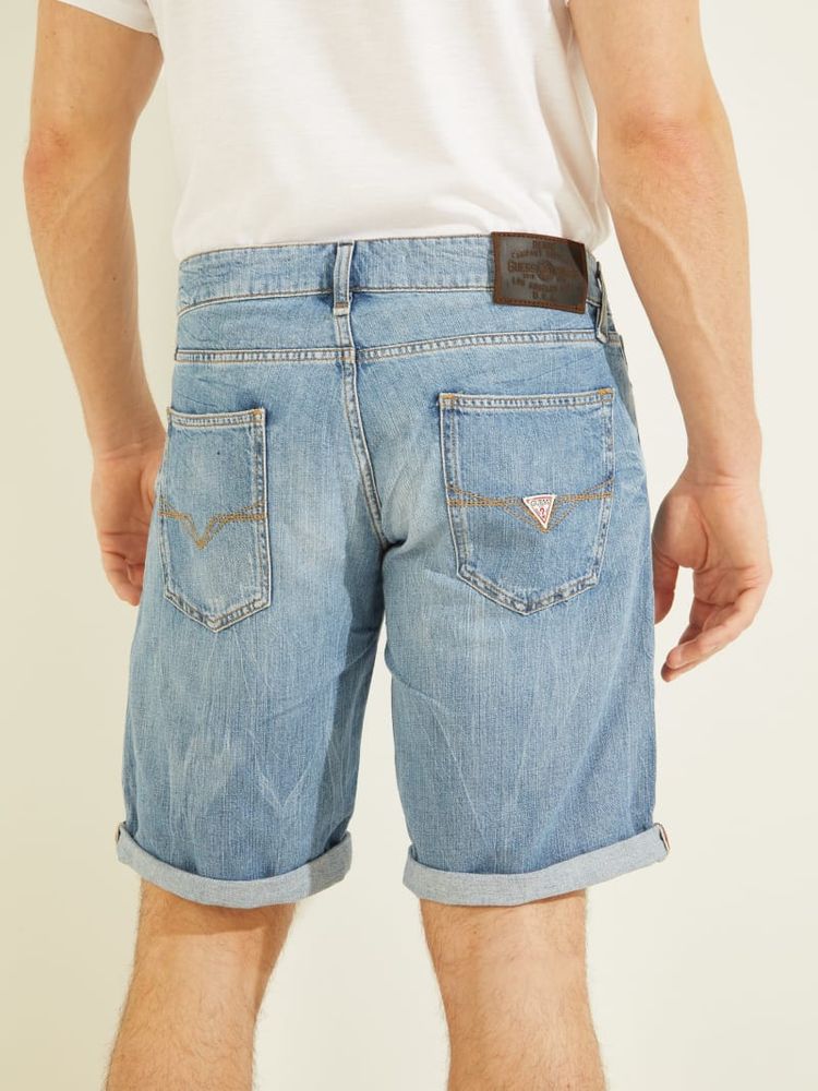 Eco Sonny Faded Denim Shorts