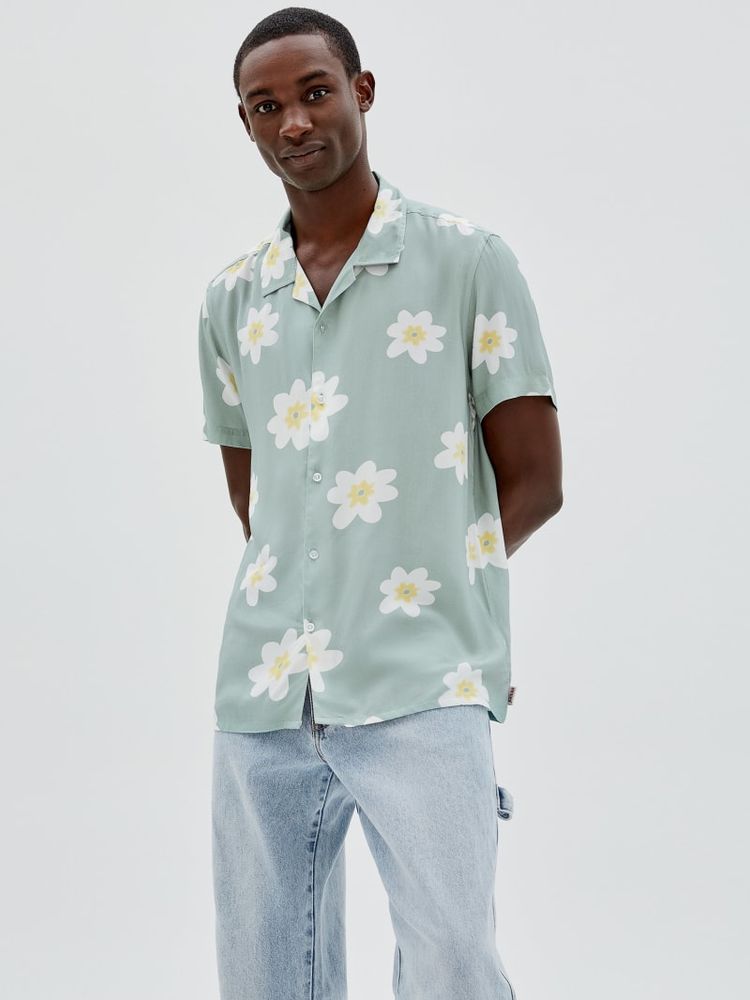 GUESS Originals Flower Camp Shirt