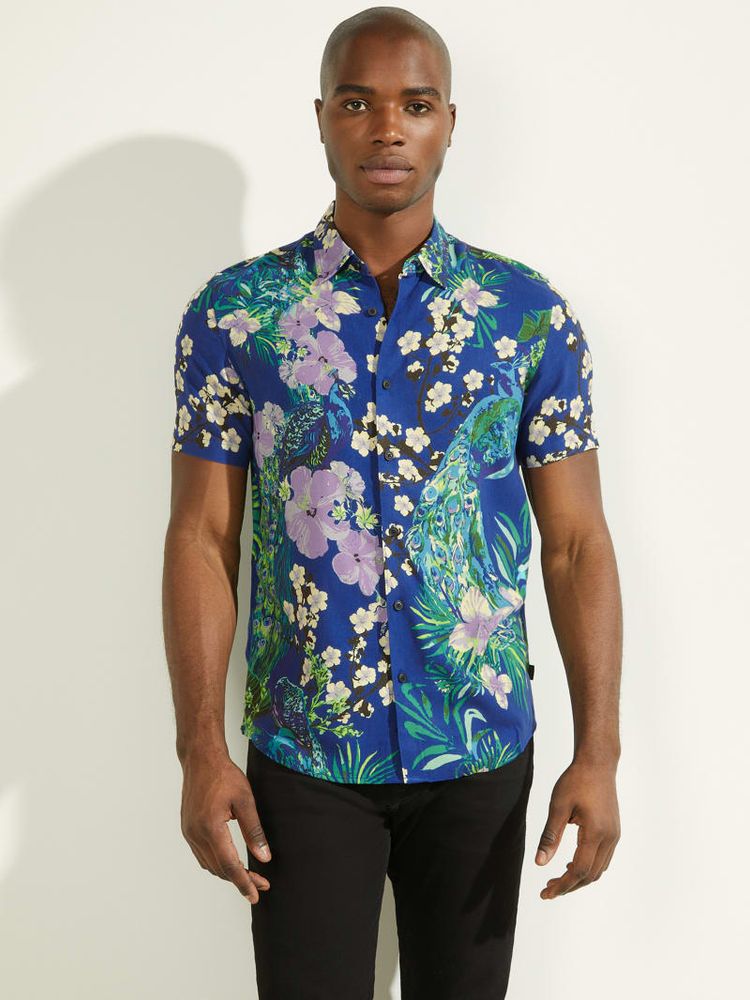 Eco Rayon Floral Shirt