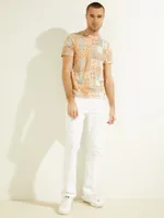 Eco Mosaic Linen Tee