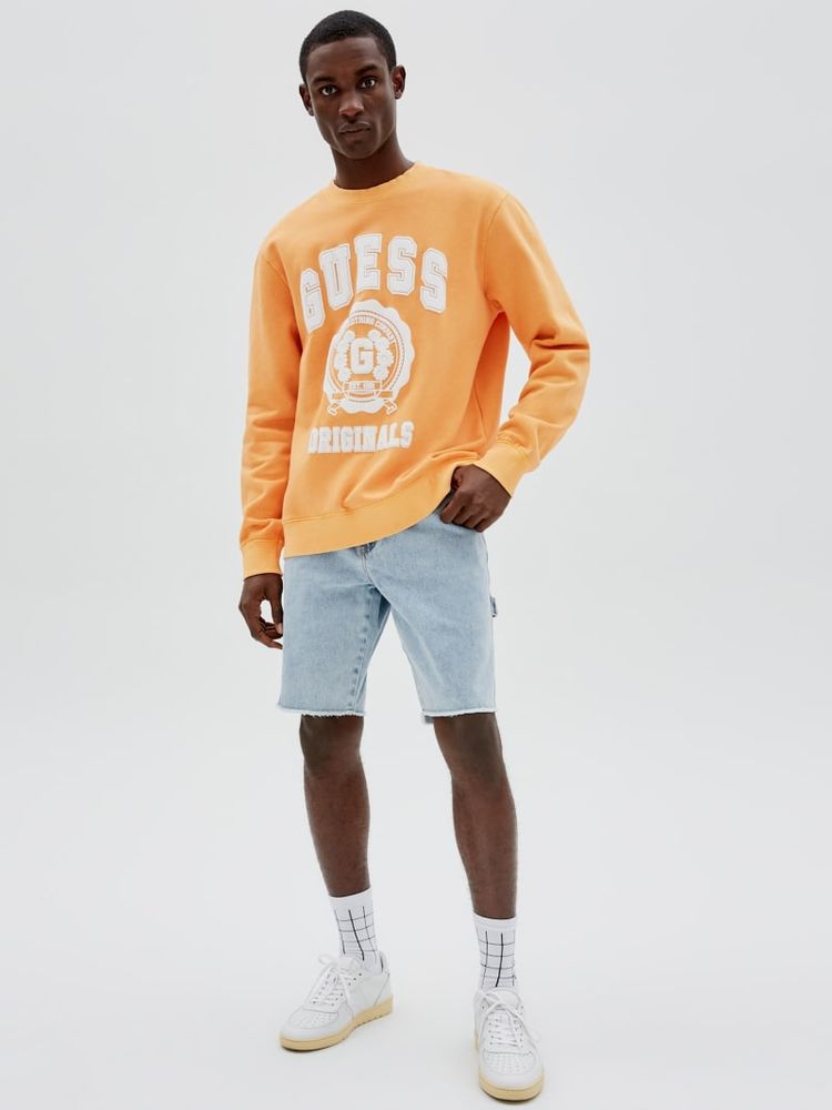 GUESS Originals Logo Crewneck Pullover