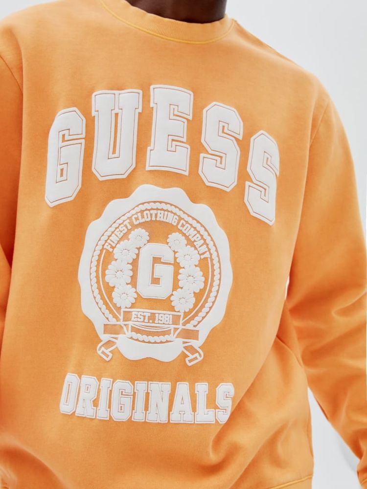 GUESS Originals Logo Crewneck Pullover