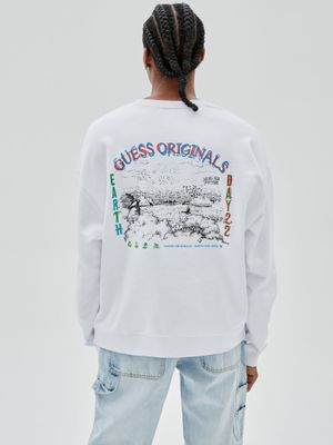 GUESS Originals Eco Earth Day Sweatshirt