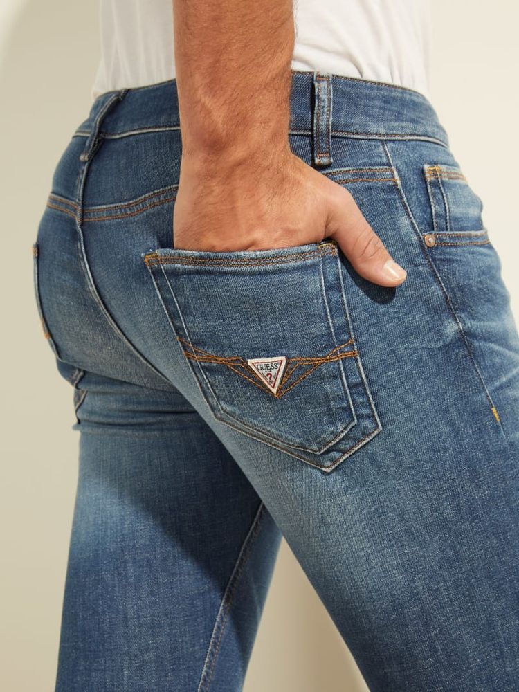 Eco Miami Low-Rise Skinny Jeans