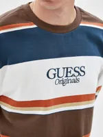 GUESS Originals Striped Long-Sleeve Tee