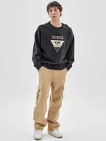 GUESS Originals Triangle Crewneck Pullover