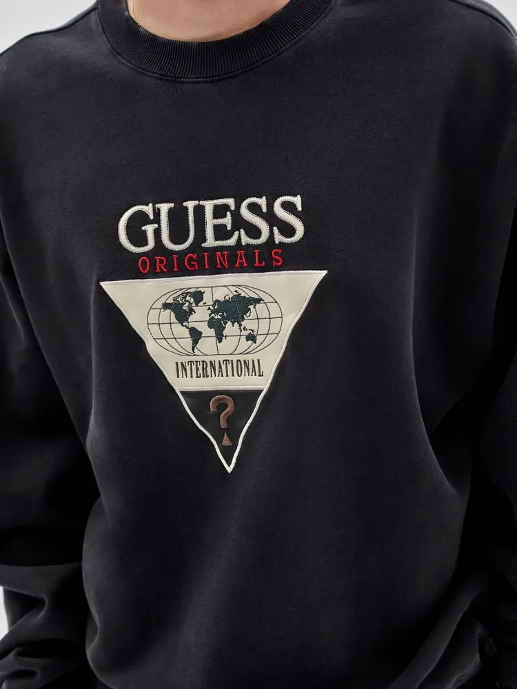 GUESS Originals Triangle Crewneck Pullover