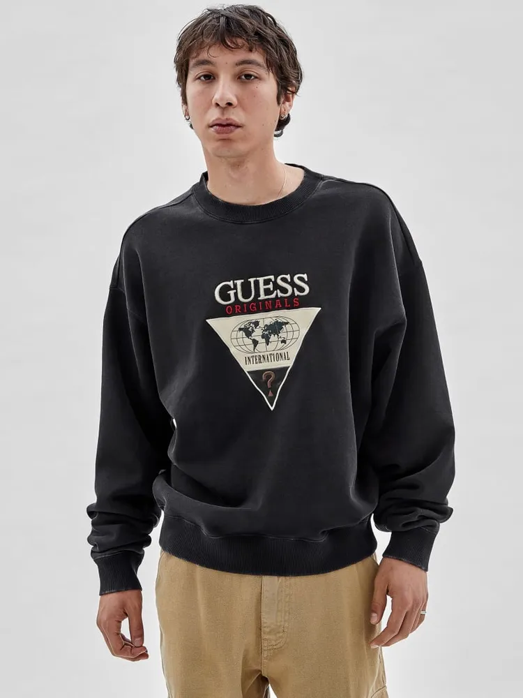 GUESS Originals Triangle Crewneck Pullover