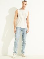 Eco Distressed Tapered Jeans