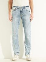 Eco Distressed Tapered Jeans