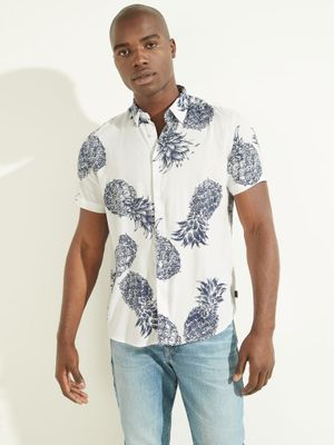 Eco Rayon Hawaiian Print Shirt 