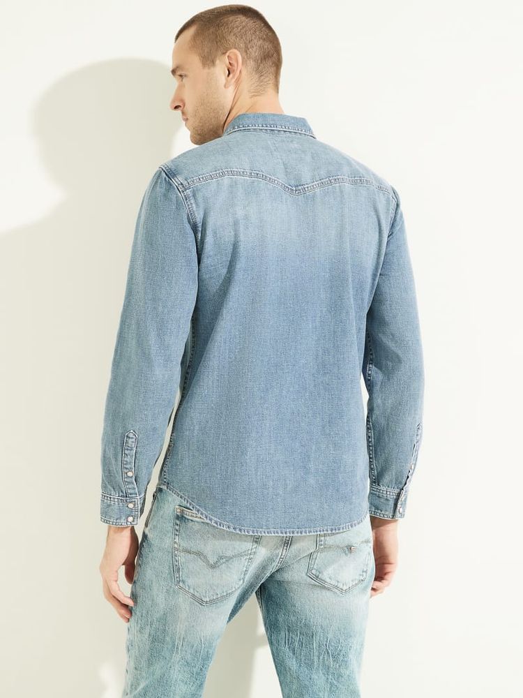 GUESS Western Denim Shirt