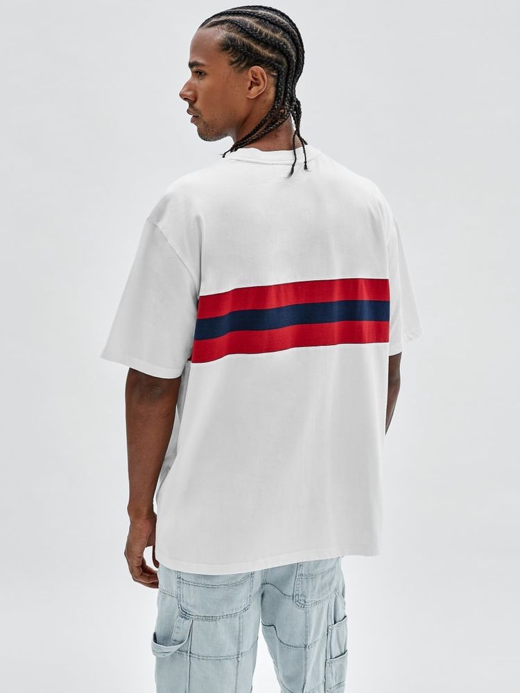 GUESS Originals Varsity Striped Tee