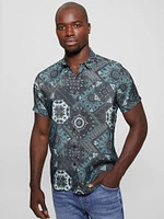 Eco Sandwash Shashiko Shirt