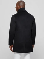 Wool-Blend Coat