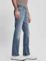 Eco Distressed Bootcut Jeans