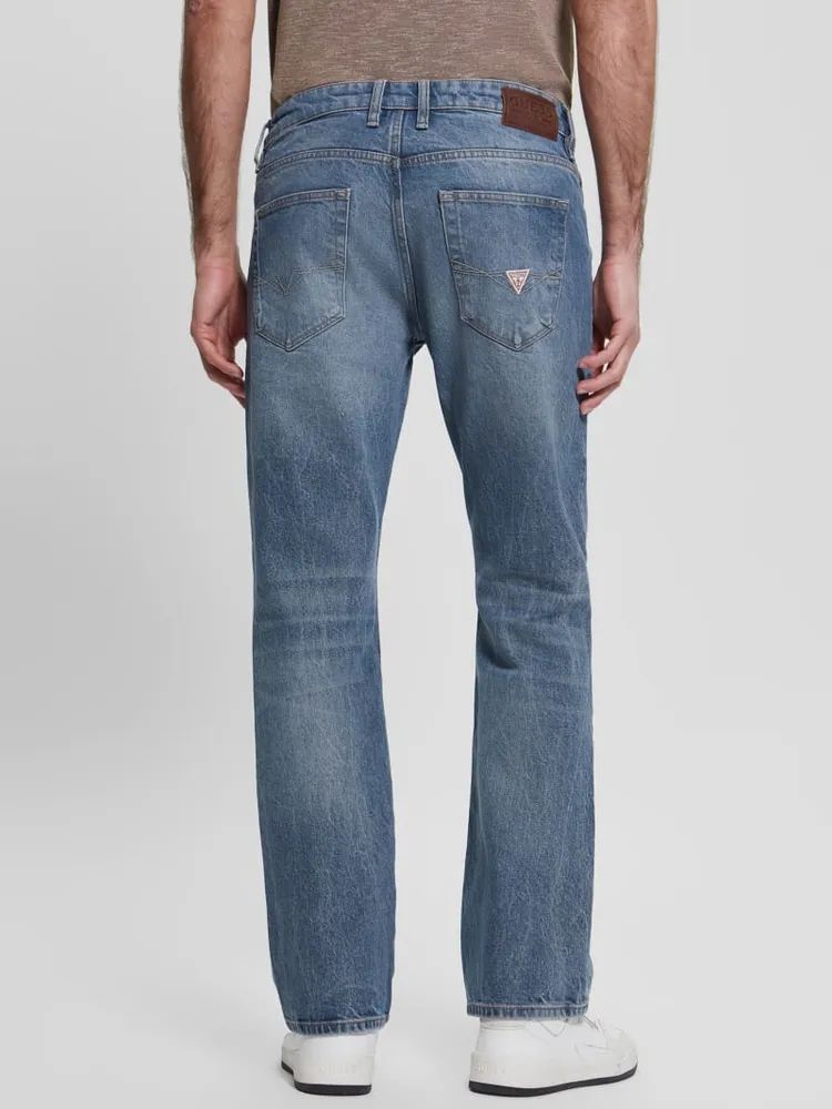 Eco Distressed Bootcut Jeans