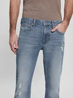 Eco Distressed Bootcut Jeans