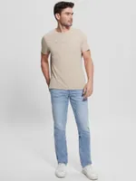 Eco Linen-Blend Tapered Jeans