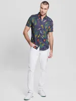 Eco Rayon Feather Shirt