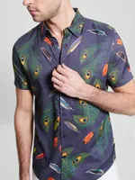 Eco Rayon Feather Shirt